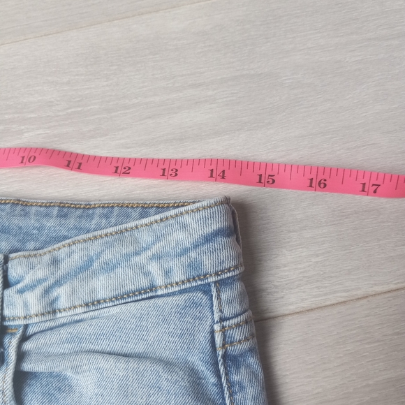 Art Class Girls Hi-Rise Baggy Distressed Jeans, Size 16 - Picture 10 of 12